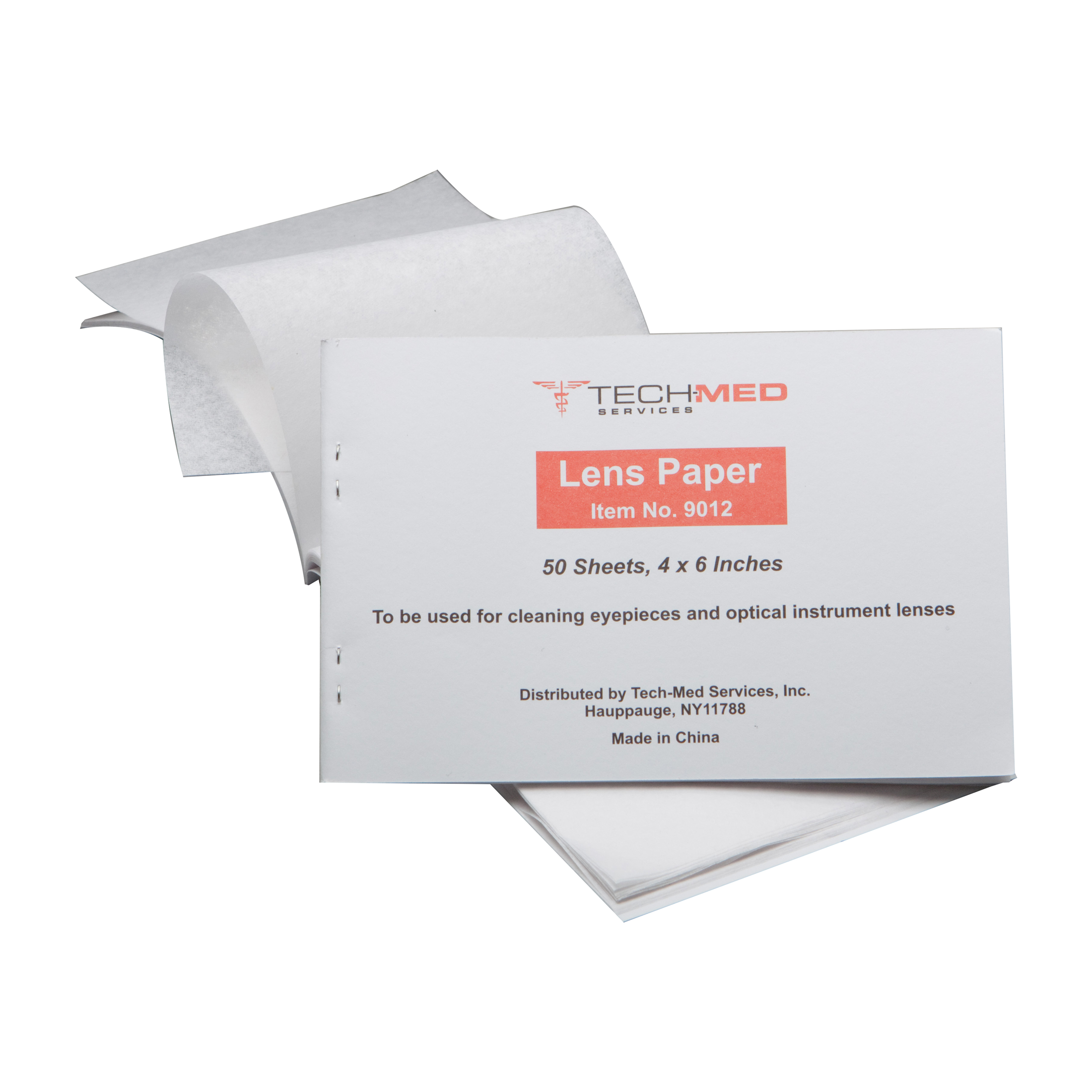 Paper Lens, Lens Cleaner for Optical Instruments Soft, Thin 4 Inch x 6 Inch Paper Sheets Cleaning microscope eyepieces and Lenses (50/EA 12EA/PK) by Dukal Corporation  ID 9012